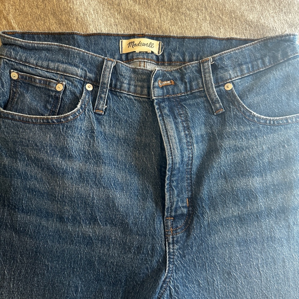 Madewell The Perfect Vintage Wide Leg Crop Jean